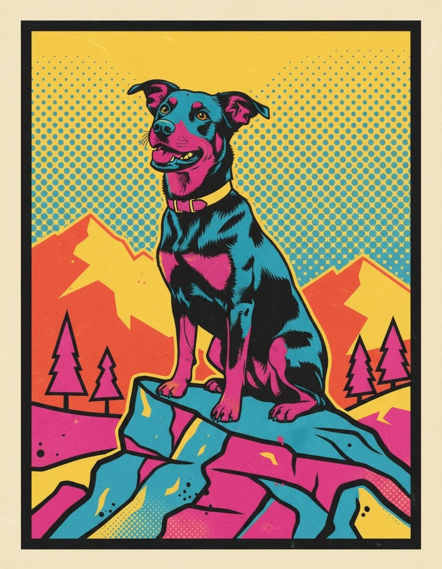 Pop Art sample portrait