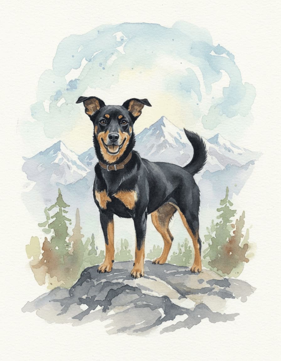 Watercolour sample portrait